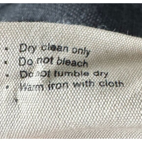 St. Agni Womens Black Linen Pleated Detailed Wide-Leg Trousers Size L - Picture 10 of 10